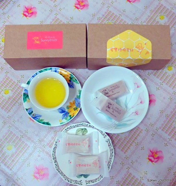 The pineapple cake at SunnyHill Taipei store, SJKen, Oct 18, 20192019.10.18                     微熱山丘台北民生公園店鳳梨酥與蜜豐糖脆蛋糕