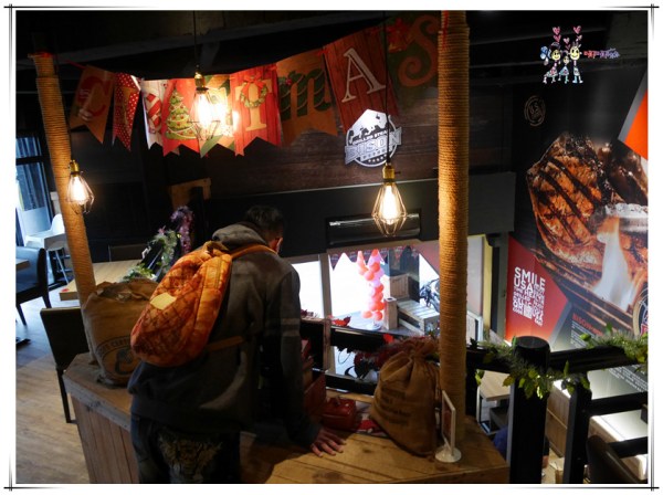 桃園美食,中壢美食,聖誕大餐,BISON野牛牛排餐廳,牛排,戰斧豬排,德國豬腳,中原美食