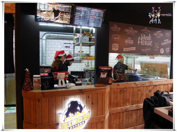 桃園美食,中壢美食,聖誕大餐,BISON野牛牛排餐廳,牛排,戰斧豬排,德國豬腳,中原美食