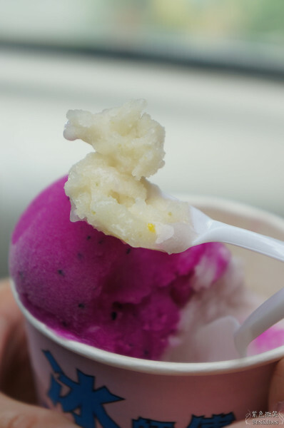 宜蘭縣頭城鎮聯發冰工廠》頭城芋冰叭噗50年老店,必吃土芭樂冰淇淋、手捲潤餅包叭噗