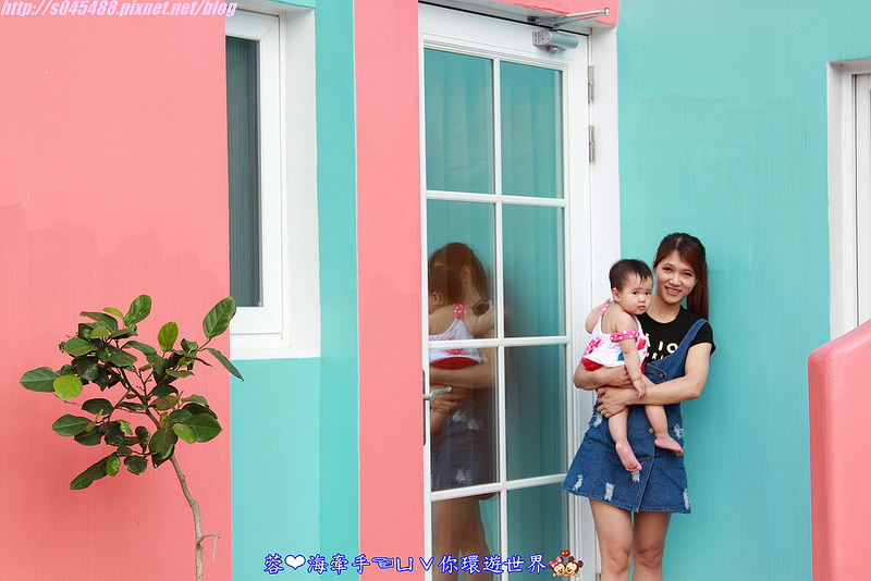 【宿▍屏東】美好墾丁旅閣ღ漆上鮮艷的色彩,像掉進了童話故事的小屋