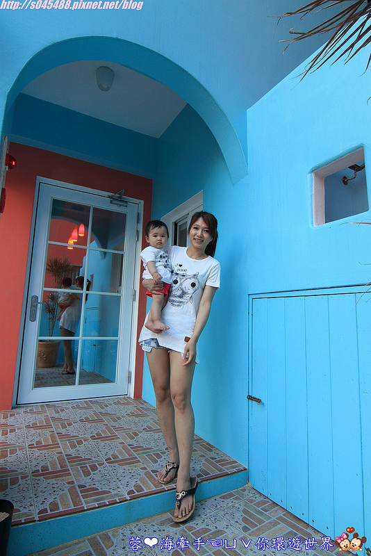 【宿▍屏東】美好墾丁旅閣ღ漆上鮮艷的色彩,像掉進了童話故事的小屋