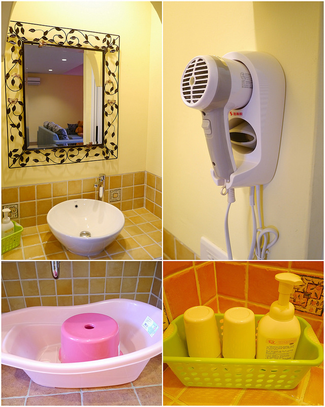 【宿▍屏東】美好墾丁旅閣ღ漆上鮮艷的色彩,像掉進了童話故事的小屋