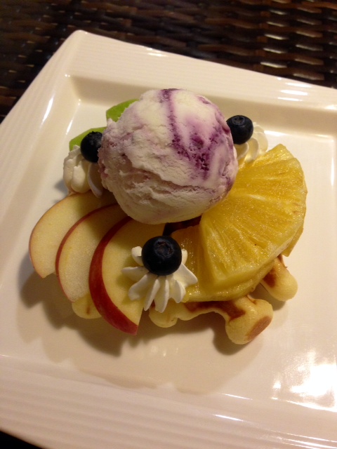 [中壢]Poppy Waffle 比利時鬆餅(中原店)~不甘不澀~~順口好吃!!