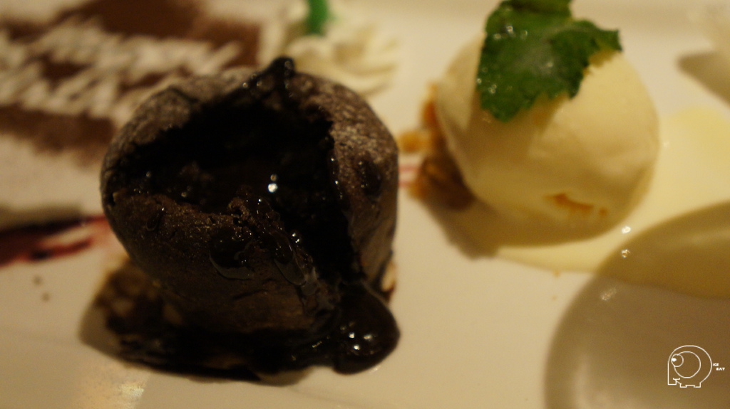 岩漿巧克力布朗尼