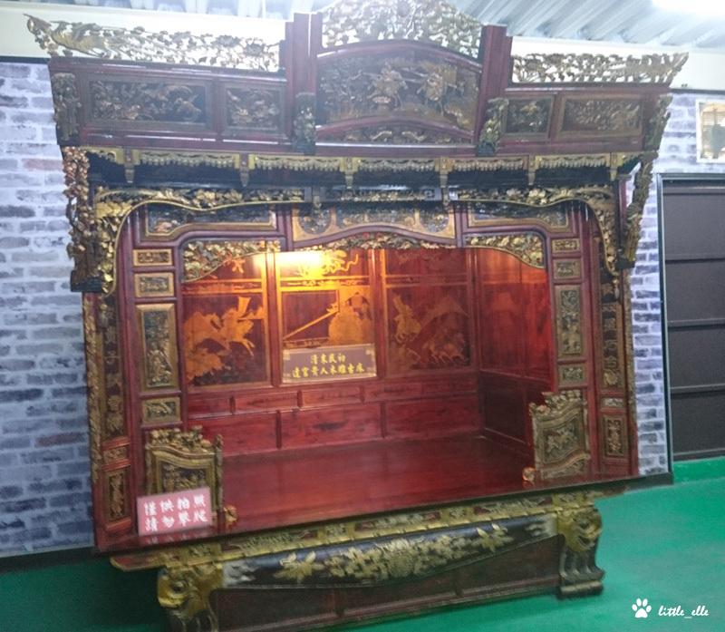 木雕古床.jpg - 白人牙膏觀光工廠