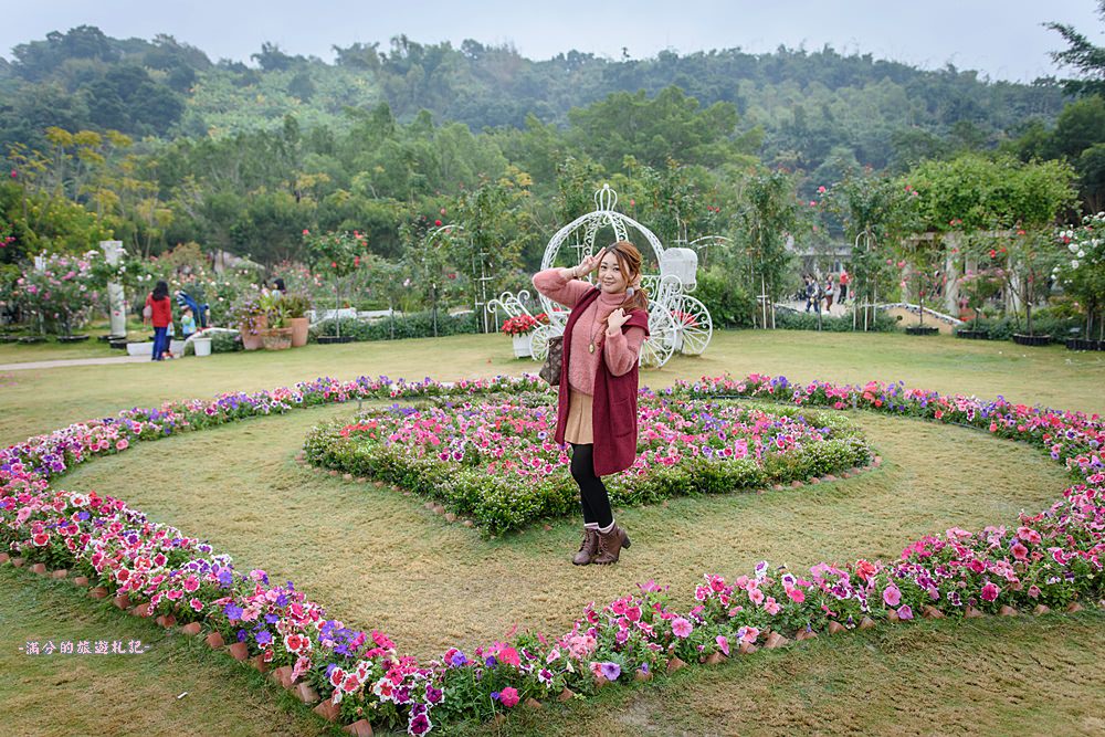 雲林古坑景點》蘿莎玫瑰莊園 免門票景點 南台灣最浪漫的雙心花園 情侶約會必訪 - 滿分的旅遊札記