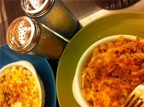 肉醬義大利麵.熰烤薩菜千層麵 - 中和區的蝴蝶的家) 肉醬義大利麵.熰烤薩菜千層麵 - 中和區的蝴蝶的家)