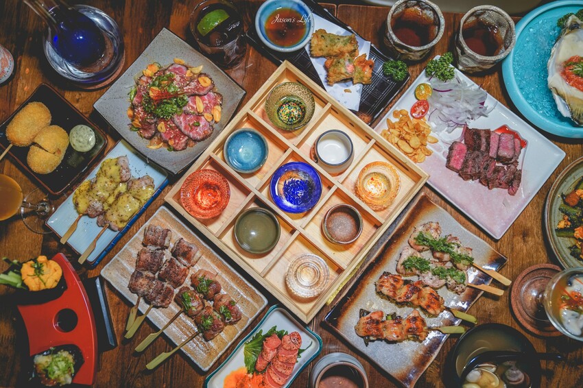 【台中西屯｜美食】將軍府日式居酒屋(文心店)。台中居酒屋推薦，清酒九宮格超美，適合下班聚餐