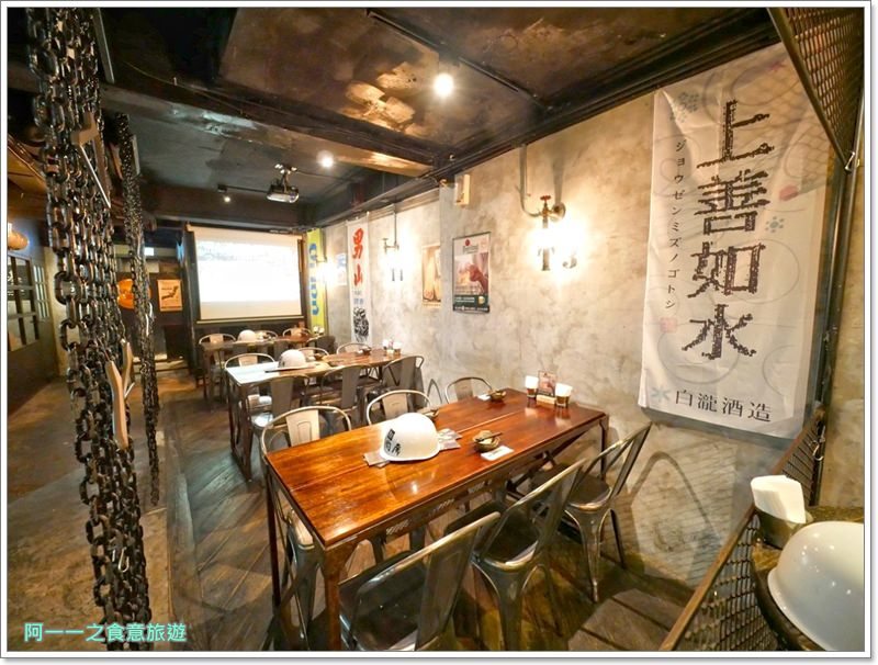 東區居酒屋推薦 一号基地炭火食堂～洋溢工業風，從晚餐到宵夜微醺一下 - 阿一一之食意旅遊