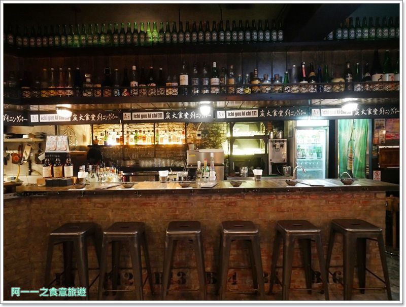 東區居酒屋推薦 一号基地炭火食堂～洋溢工業風，從晚餐到宵夜微醺一下 - 阿一一之食意旅遊