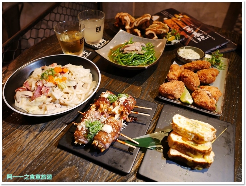 東區居酒屋推薦 一号基地炭火食堂～洋溢工業風，從晚餐到宵夜微醺一下 - 阿一一之食意旅遊