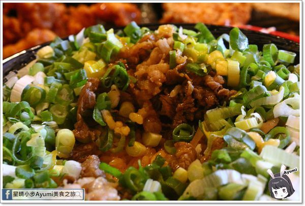 新丼：[食記]►台北大同區◄新丼創意丼飯專賣店/韓美新丼/衝動-蔥丼/酸甜糖醋炸雞/無敵炸豬排