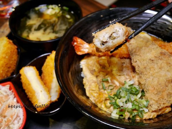 【台北美食】新丼 #起司瀑布 #無敵炸豬排 27種平價高cp值丼飯,只要$120元起 (21).JPG