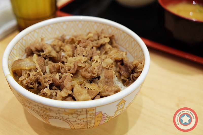 台北中正。日本SUKIYAすき家牛丼專賣店