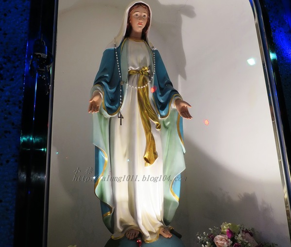 無玷聖母。聖潔的容顏.. 萬金聖母聖殿