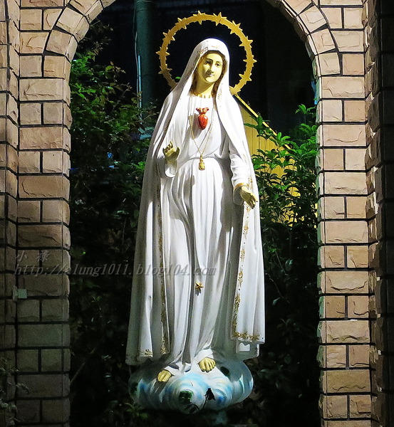 無玷聖母。聖潔的容顏.. 萬金聖母聖殿