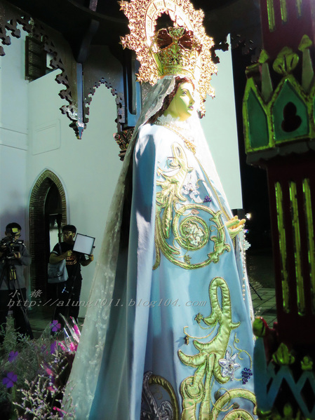 無玷聖母。聖潔的容顏.. 萬金聖母聖殿