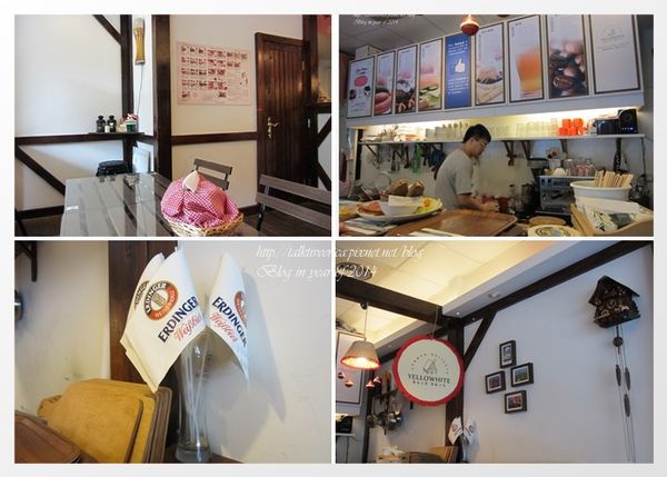 『呷』「捷運永安市場站」☆ 黃白小屋 ☆ 美味特別的德式早午餐