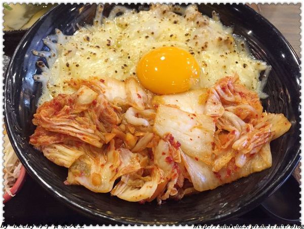 <捷運中山站>創意丼飯/平價丼飯/日式丼飯推薦/東森新聞推薦/高CP值/大份量/ 21道創意丼飯隨君選擇/滿滿的起司 韓美新丼/中山美食