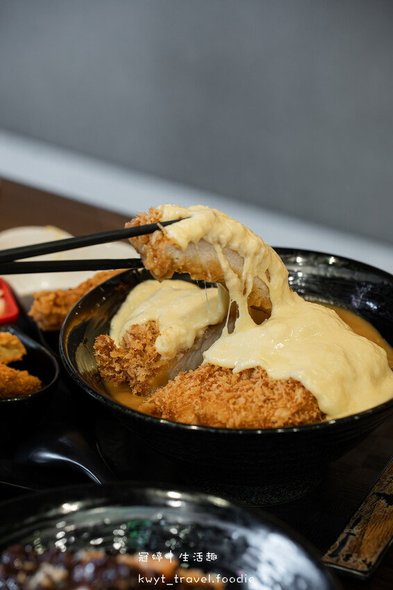 中山捷運站餐廳_新丼，巧克力豬排是什麼神仙組合，一口入魂，大