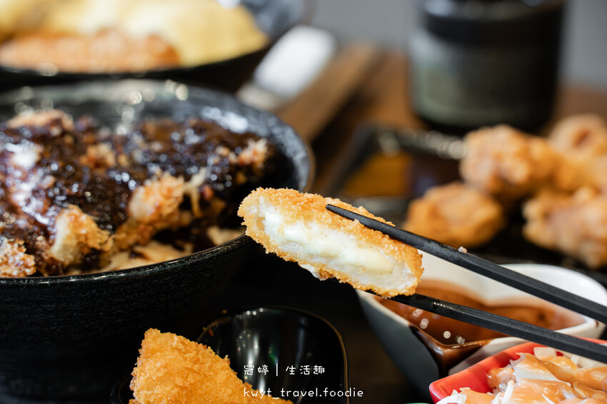 中山捷運站餐廳_新丼，巧克力豬排是什麼神仙組合，一口入魂，大