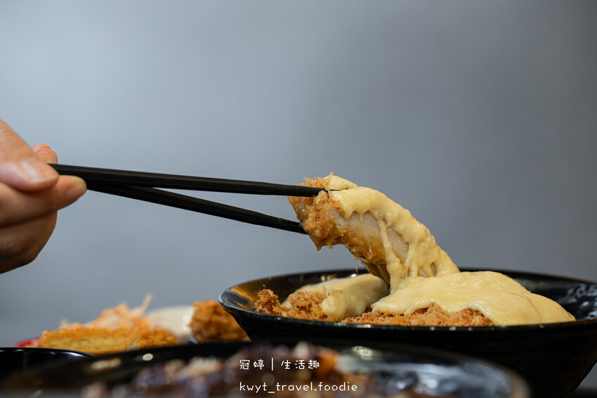 中山捷運站餐廳_新丼，巧克力豬排是什麼神仙組合，一口入魂，大