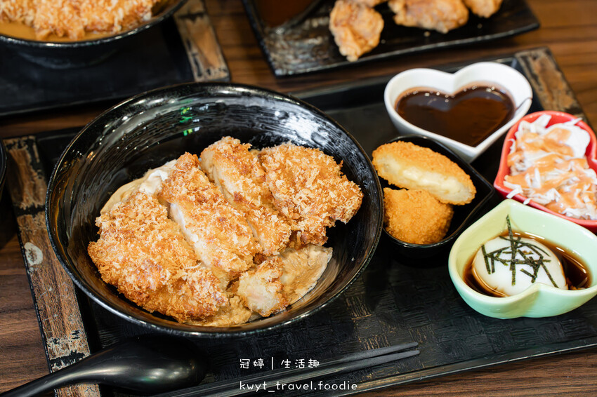 中山捷運站餐廳_新丼，巧克力豬排是什麼神仙組合，一口入魂，大