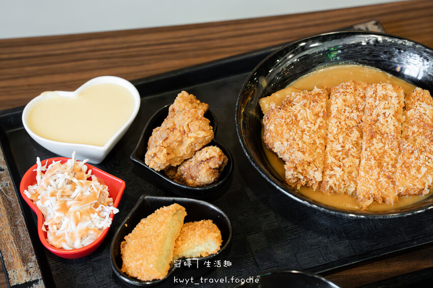中山捷運站餐廳_新丼，巧克力豬排是什麼神仙組合，一口入魂，大