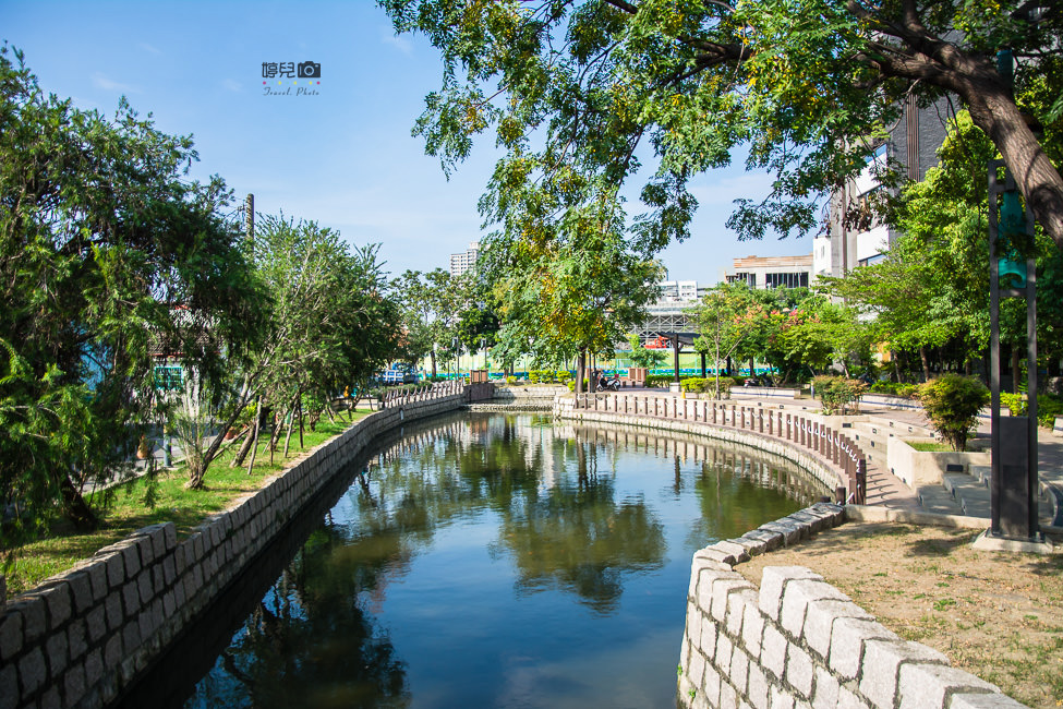 ｜高雄景點｜曹公圳生態公園，漫步河邊沿途欣賞鳳山縣城周邊景色 - 阿婷的旅行札記。