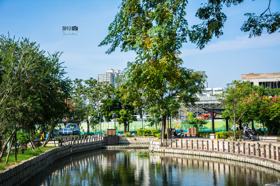 ｜高雄景點｜曹公圳生態公園，漫步河邊沿途欣賞鳳山縣城周邊景色 - 阿婷的旅行札記。