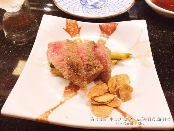 【台北東區│日式料理】牛二壽司割烹│精緻無菜單料理、專用日本進口新鮮魚貨搭上久保田萬壽清酒│適合情侶約會、商業聚餐