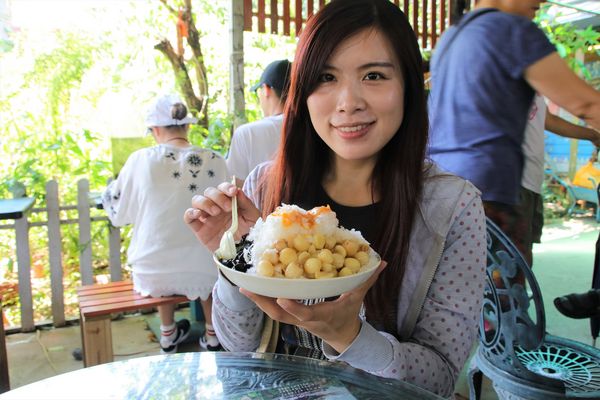 蓮荷園休閒農場：【桃園觀音景點】蓮荷園休閒農場~80公斤也可坐大王蓮/蓮子剉冰+洛神花臭豆腐必吃