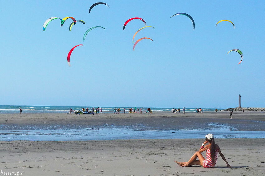 沁藍風箏節限定登場！大型地景藝術風箏天上飛揚，看衝浪競賽、風箏彩繪體驗，秋高氣爽大安微解風！
