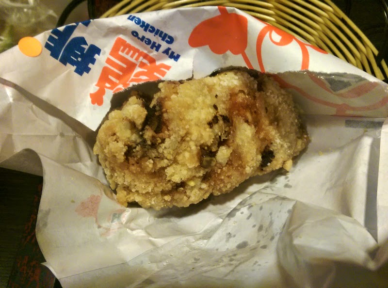 【逢甲夜市】雞排超人水蜜桃爆漿雞排