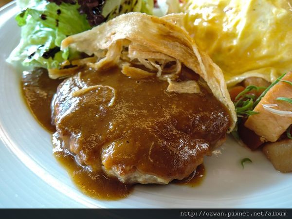 [吃喝]都市裡的小農森林～青木和洋食彩AOKI。