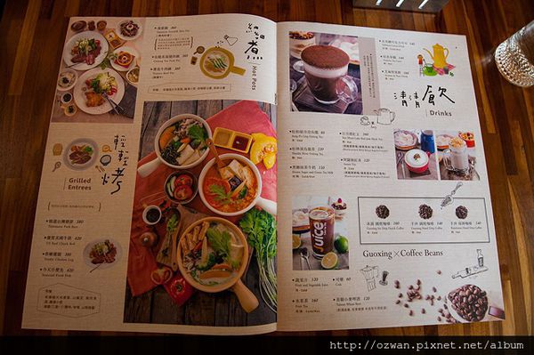 [吃喝]都市裡的小農森林～青木和洋食彩AOKI。