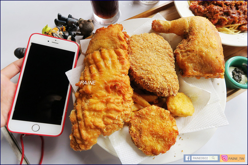 [桃園]中壢 WD美食無敵家.推薦團體聚餐.口味份量都強大的義大利麵.炸物吃到飽嚇得我不要不要