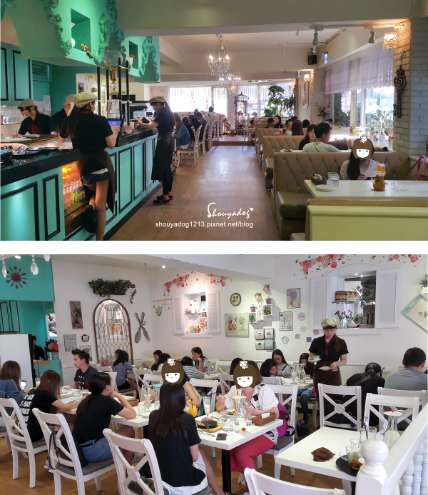 Oyami cafe:【複合式餐廳】西門町下午茶首選 夢幻少女系法式鄉村 Oyami Caf'e