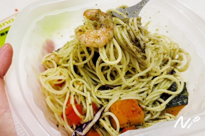 202506 全家【uno pasta】羅勒海鮮冷義大利麵