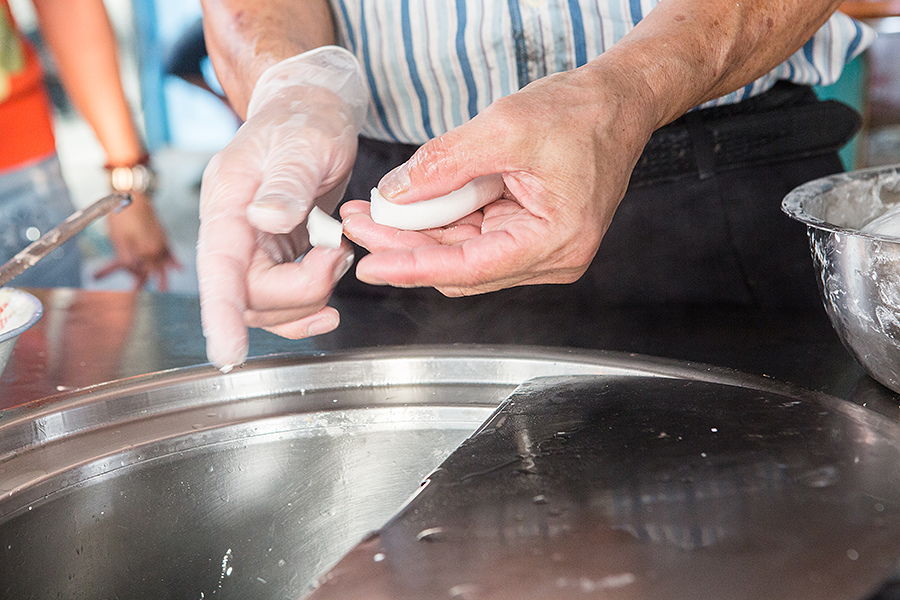|食|台南小吃三十八 六甲 開立百年的老店 媽祖廟剉冰店