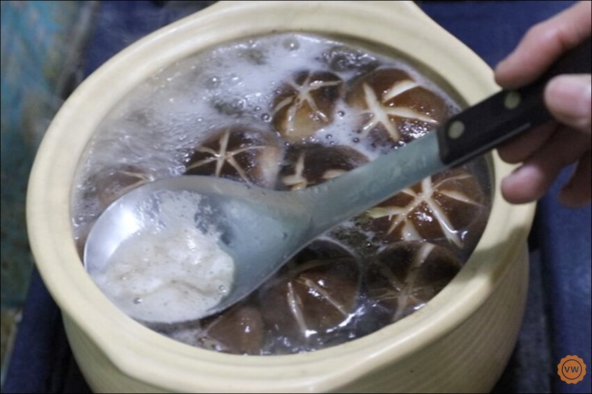 台北市內湖區冬天暖胃、暖心料理分享│香菇雞湯、紹興醉雞