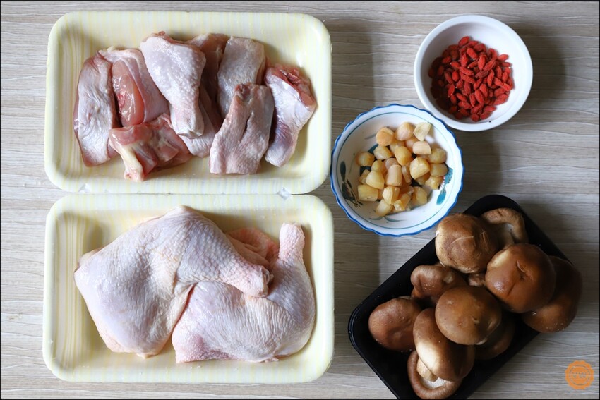 台北市內湖區冬天暖胃、暖心料理分享│香菇雞湯、紹興醉雞