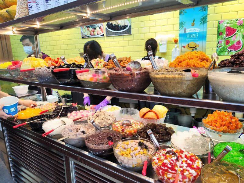 鉅大自助冰城 配料