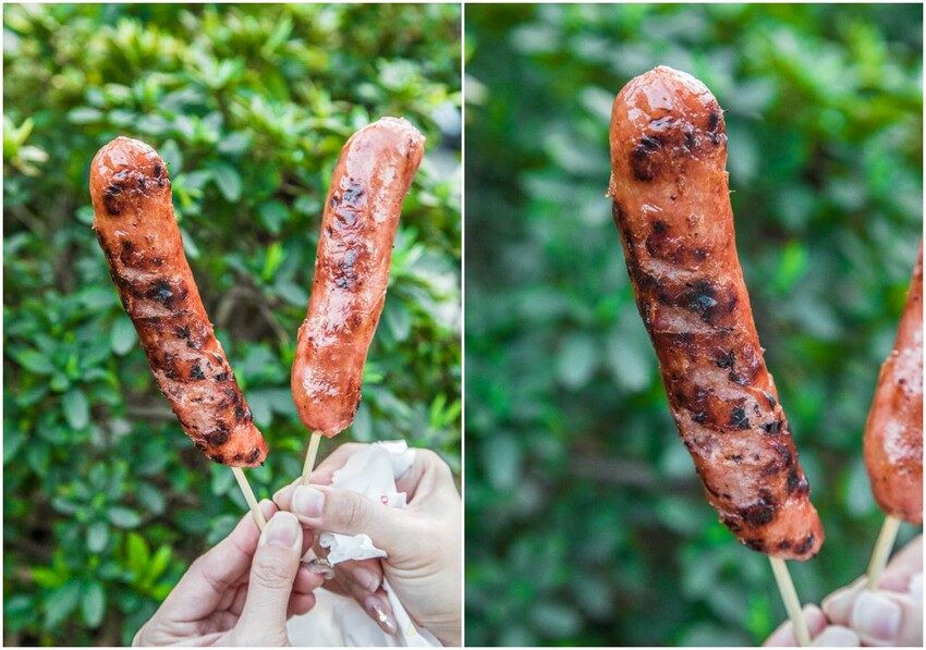 黑白大廚爆紅!台北香腸攤推薦,泉州街黃家香腸排隊名店。