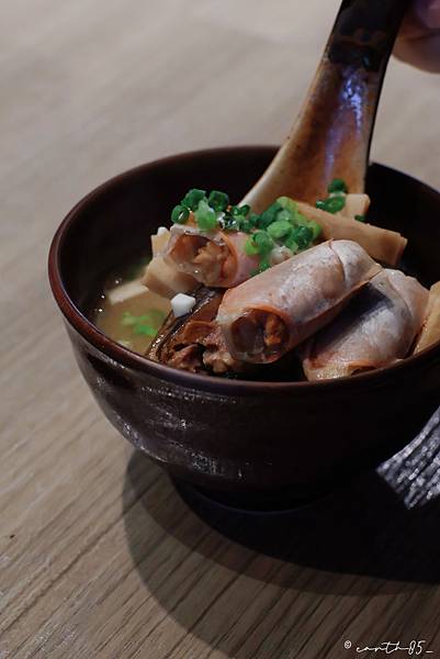 [ 台北美食 ] 森壽司-中山區預約制日式無菜單料理 干貝漢