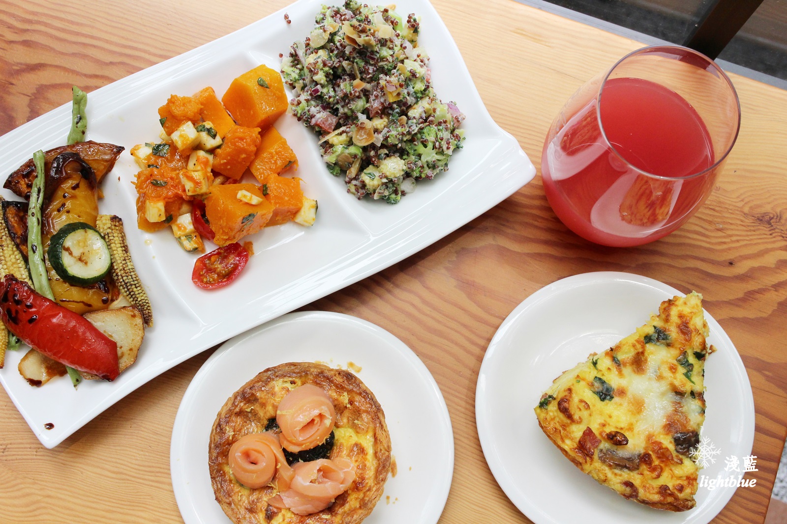 [ 青田街美食 ] 淺藍 × TAKE FIVE五方食藏～想吃多少自己決定！內用野餐都適宜的熟食餐廳