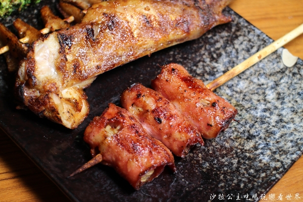 柒串燒屋：台北美食平價串燒『柒-串燒屋(長安店)』長安東路宵夜/專人燒烤/烤功一流.服務佳