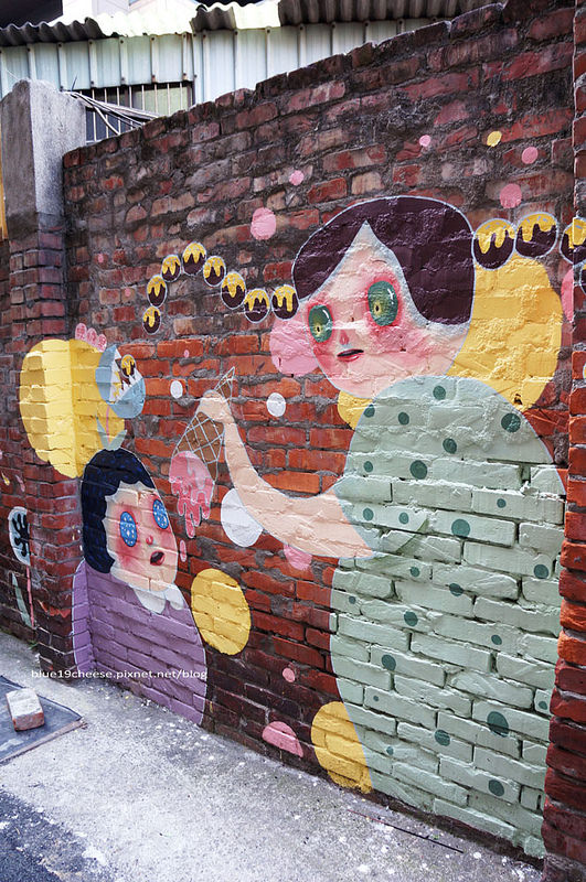 【台中彩绘】忠明13邻涂鸦社区 - 金典酒店后.