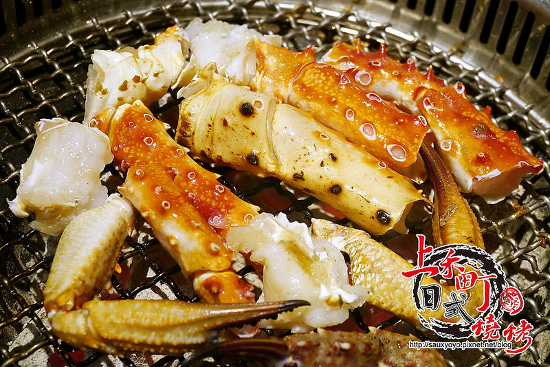 【新莊】上禾町日式燒肉 ~ 金字塔饗宴帝王蟹吃到飽、各類美味海鮮讓你吃到痛風 大口吃肉超滿足 / 捷運新莊站 / 新莊燒烤 / 吃到飽 / 內附菜單